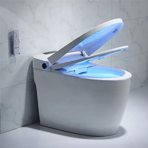 self cleaning smart toilets.